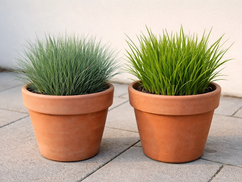 how to grow grass in pots