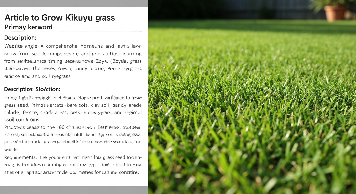 Close-up of a dense, healthy kikuyu grass lawn in sunlight, showing medium-textured green turf and surface runners.